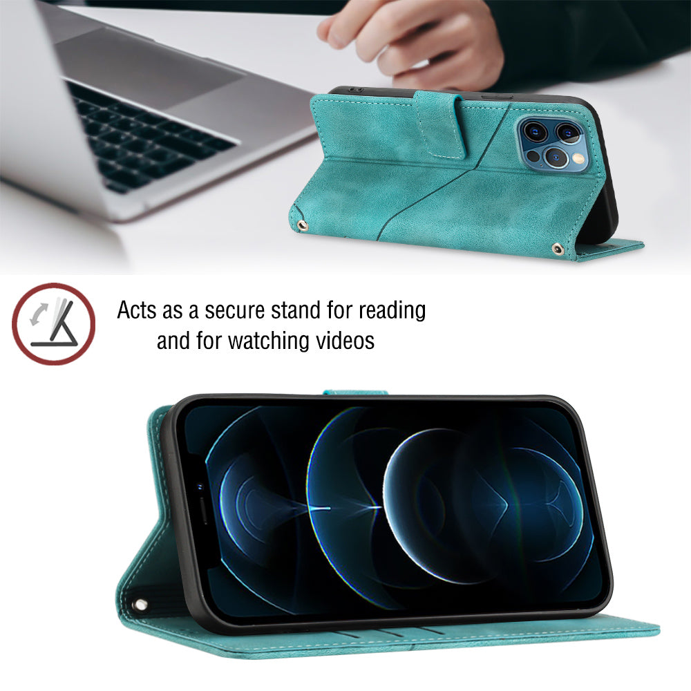 PT005 YB Imprinting Series-6 For iPhone 12 Pro Max 6.7 inch PU Leather Phone Case Flip Folio Stand Wallet Cover PT005 YB Imprinting Series-6 For iPhone 12 Pro Max 6.7 inch PU Leather Phone Case Flip Folio Stand Wallet Cover
